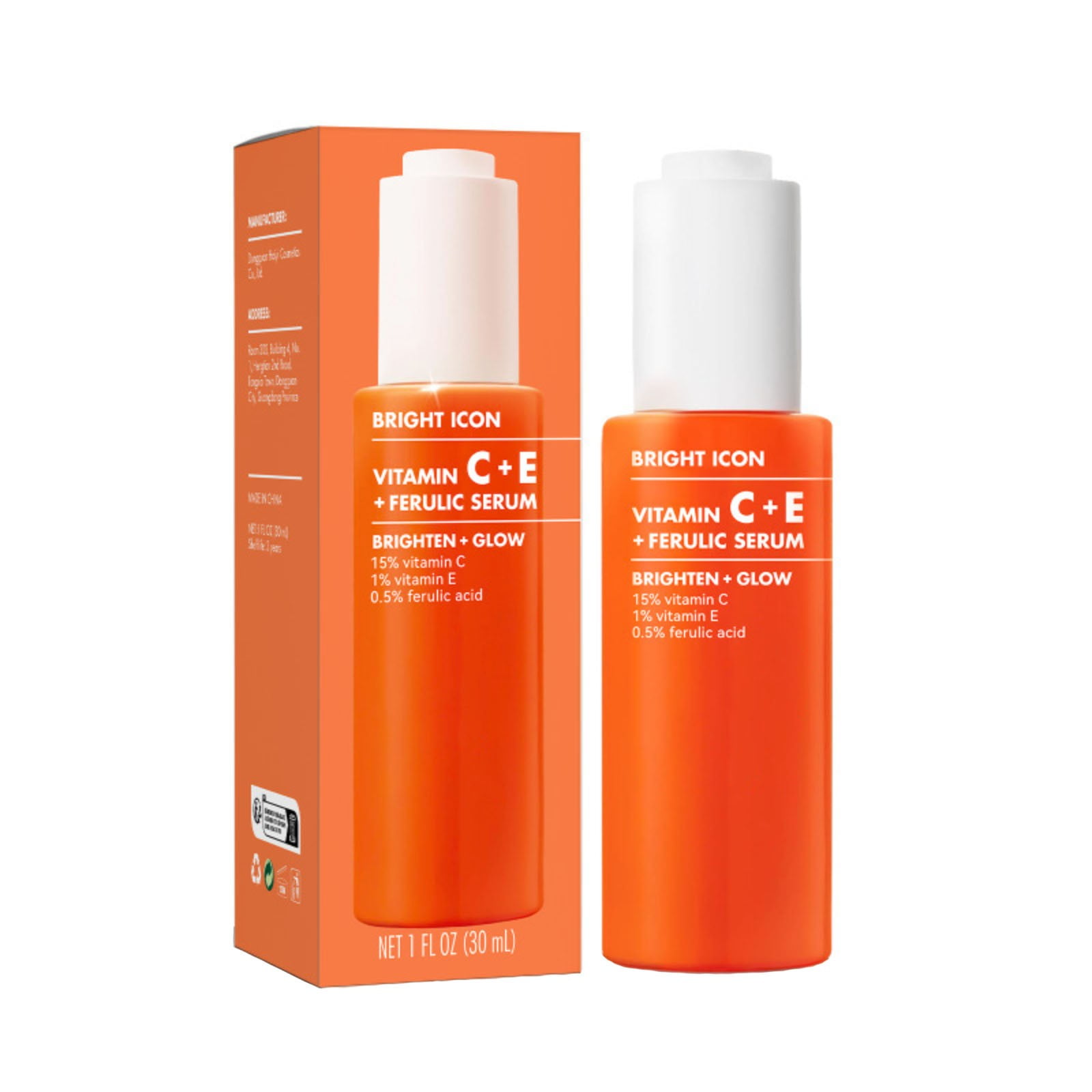 Free e.l.f. SKIN Bright Icon Vitamin C + E + Ferulic Serum