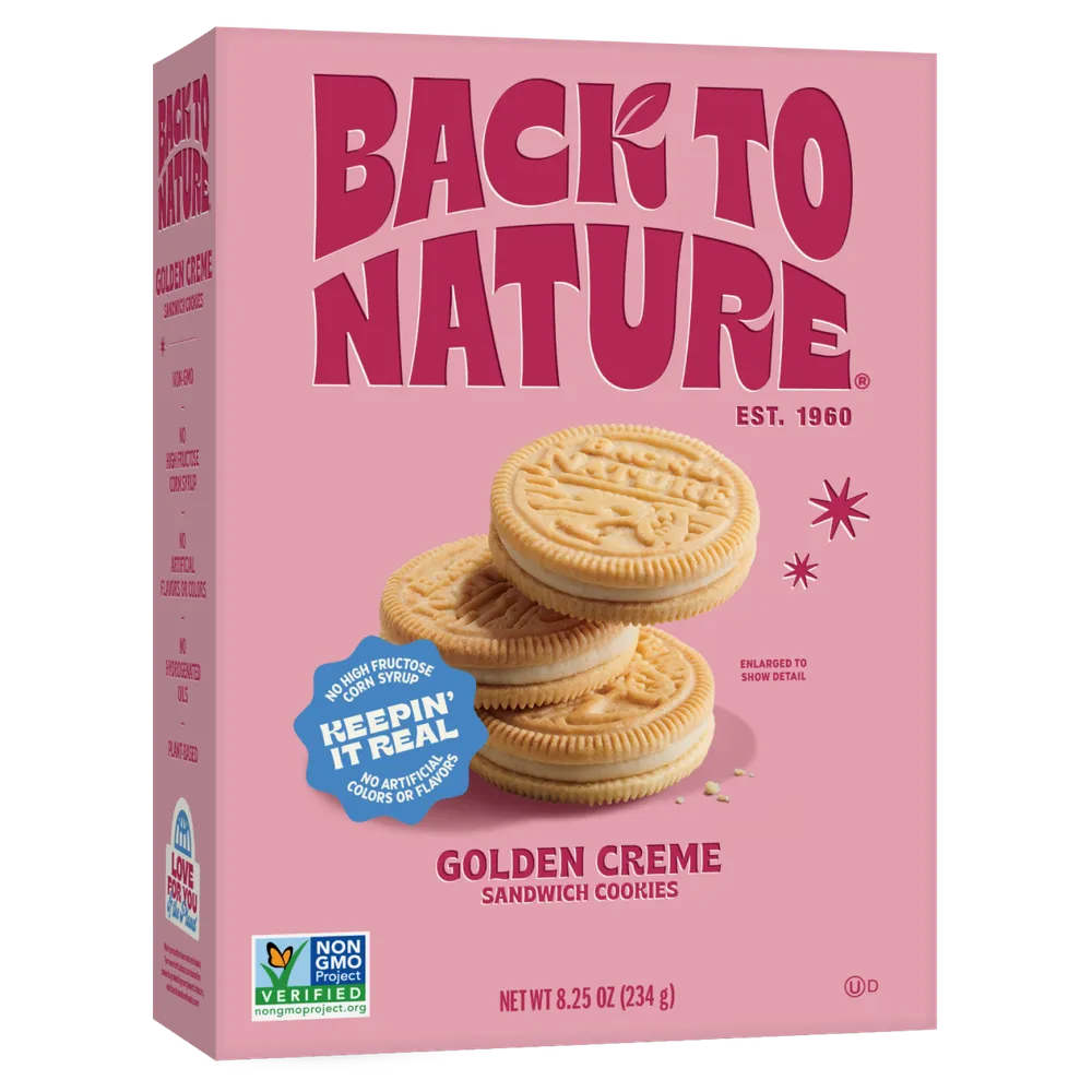 Free Back to Nature Golden Creme Cookies