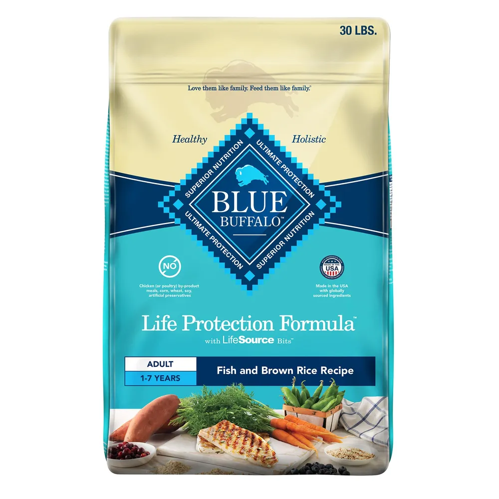 Free Blue Buffalo Life Protection Formula Salmon & Brown Rice Dog Food