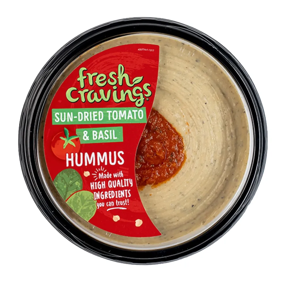 Free Fresh Cravings Tomato & Basil Hummus Dip