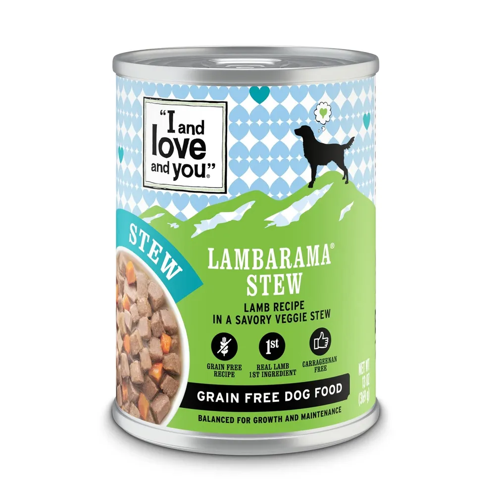 Free I and love and you Pets Canned Dog Food Stew