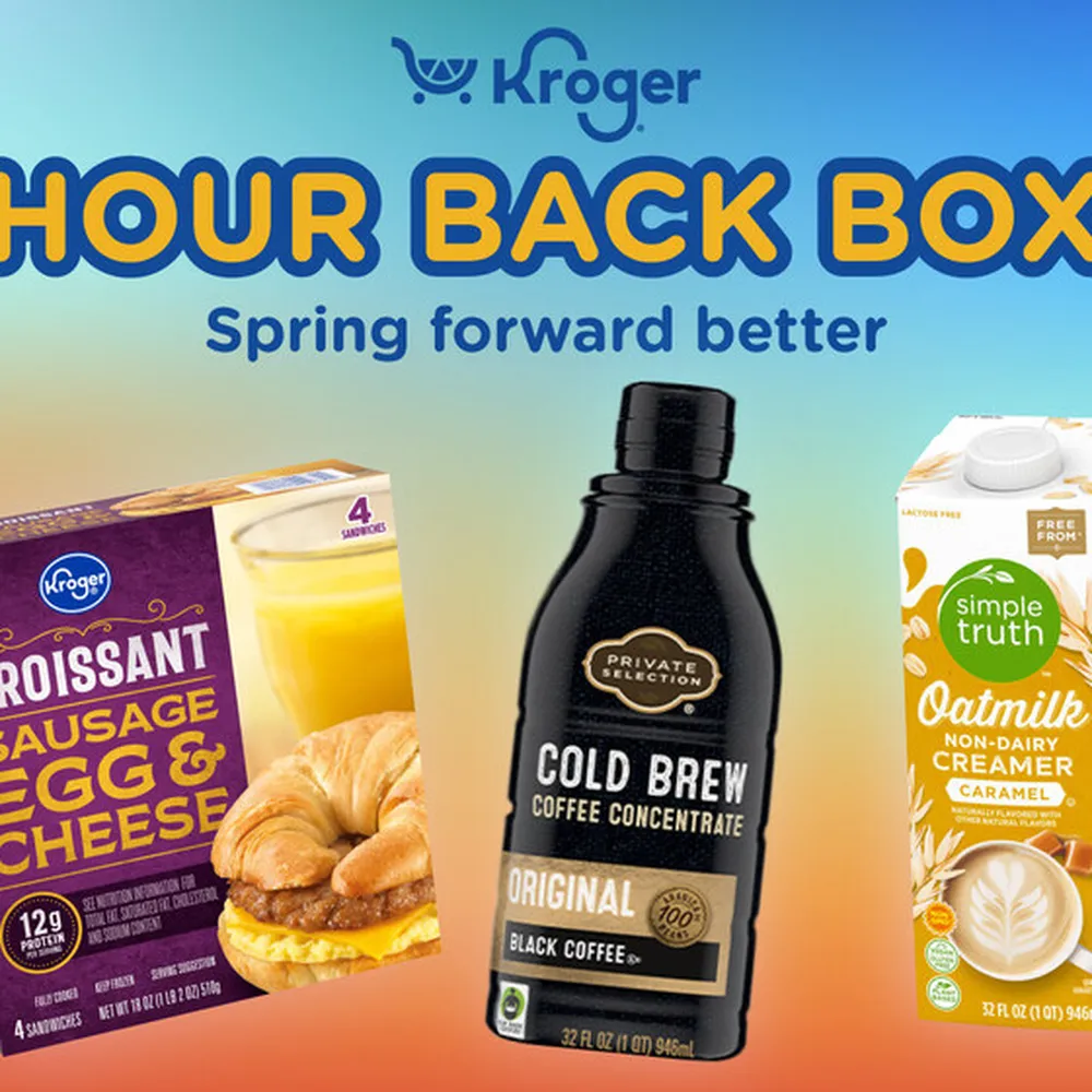 Free Kroger time-saving breakfast