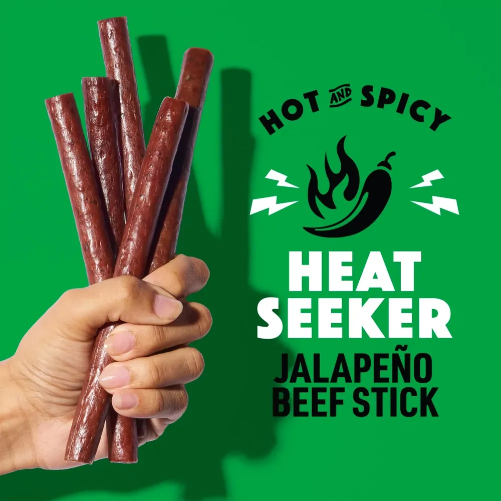 Free Lorissa’s Kitchen Jalapeño Heat Seeker Mini Beef Sticks