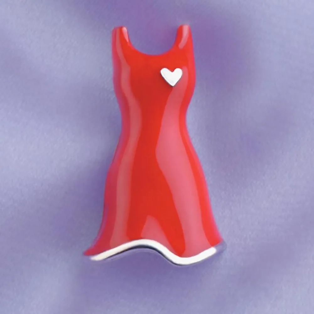 Free Red Dress pin