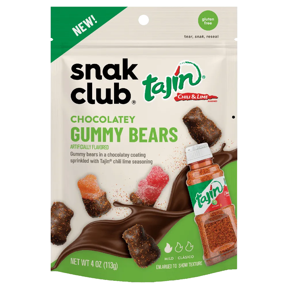 Free Snak Club Tajin Gummy Bears at FreeOsk kiosk