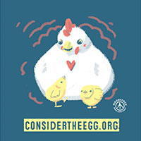 Sign up below for a free sticker by Woodstock Farm Sanctuary