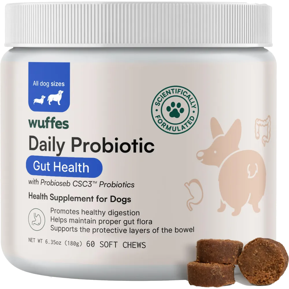 Free Wuffes Daily Probiotic for Dogs